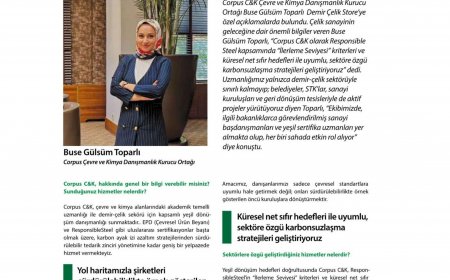 Corpus C&amp;K, Demir–Çelik Sektöründe Yeşil Dönüşüme Öncülük Ediyor